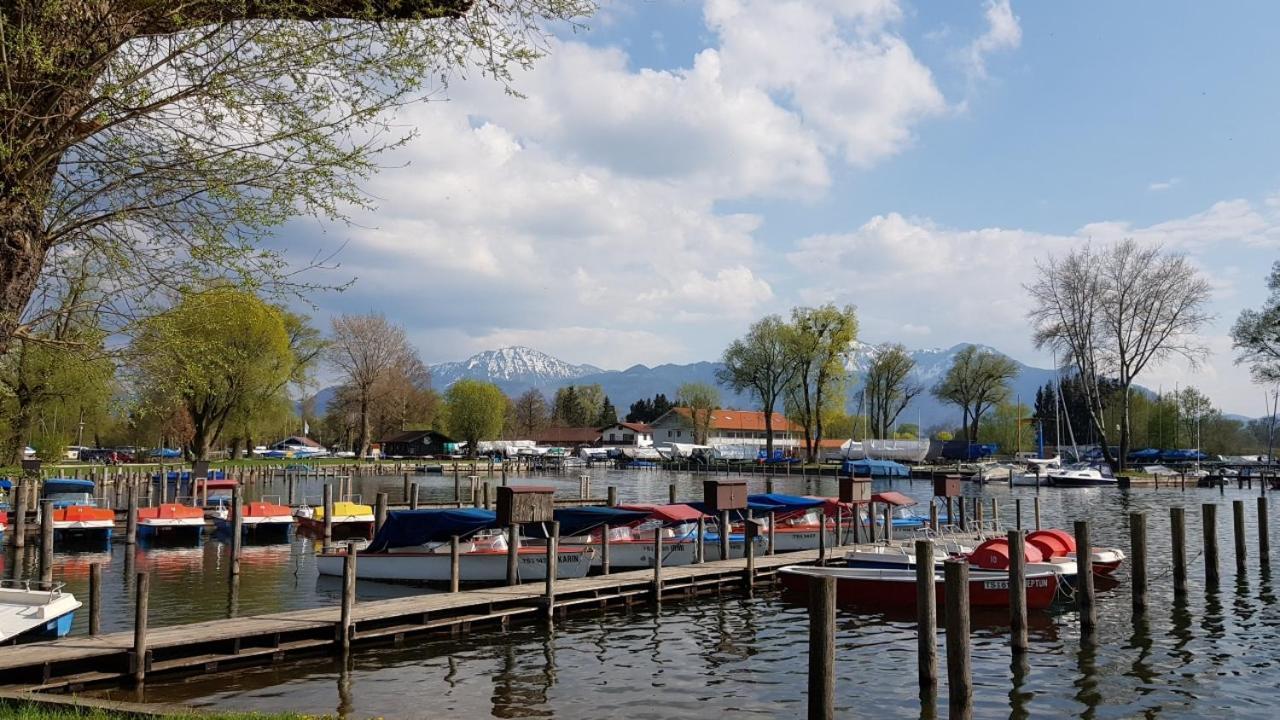 Haus Blumenfeld-Schwaiger Daire Übersee Dış mekan fotoğraf